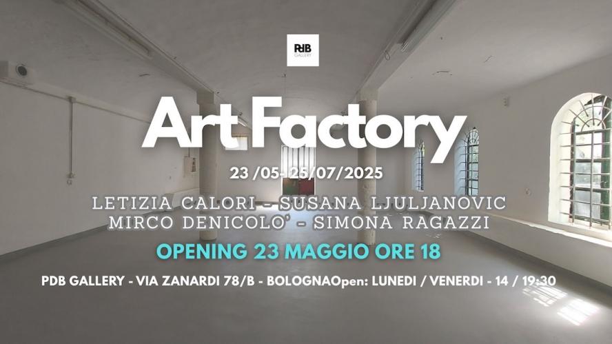 Art Factory 2025 alla PdB Gallery di Bologna.
Letizia Calori, Susana Lyulyanovic, Mirco Denicolò, Simona Ragazzi. Ceramica Contemporanea.